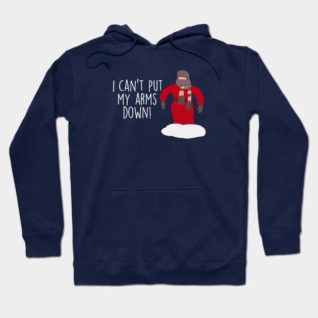 Randy Can't Put His Arms Down Hoodie by SLAG_Creative